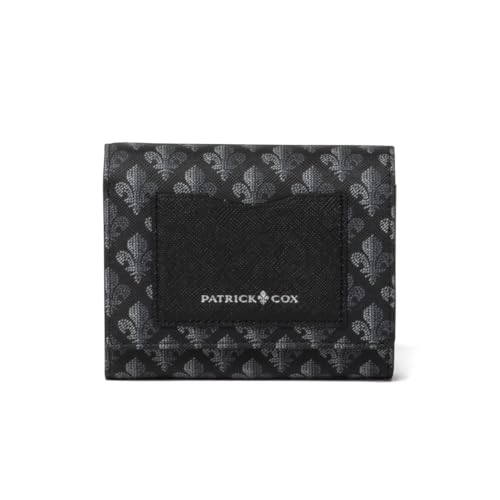 パトリックコックス 二つ折り財布 ハラコ レザー ウォレット ブランド レディース ブラック PATRICK COX PATRICK COX（パトリックコックス） 二つ折り財布 ハラコ レザー